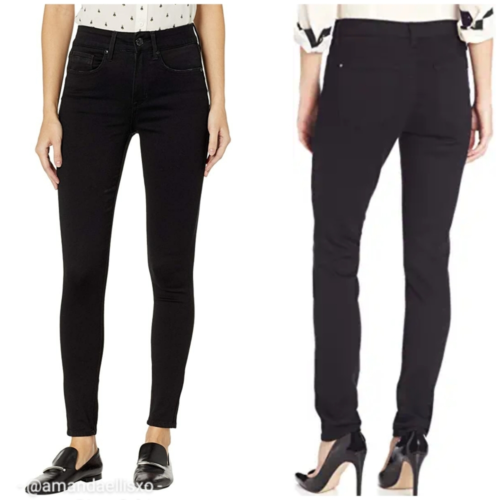 DKNY Jeans Ave B Ultra Skinny Dark Grey Wash Jeans